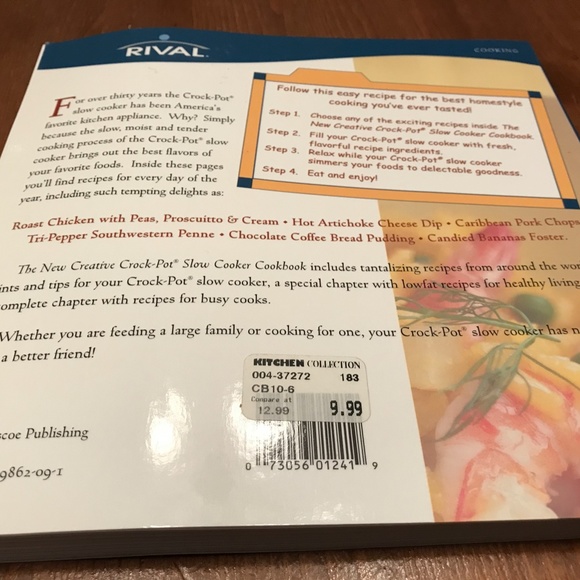 ⭐️5/$20!⭐️Creative Crock Pot Cookbook GUC! - Picture 2 of 2
